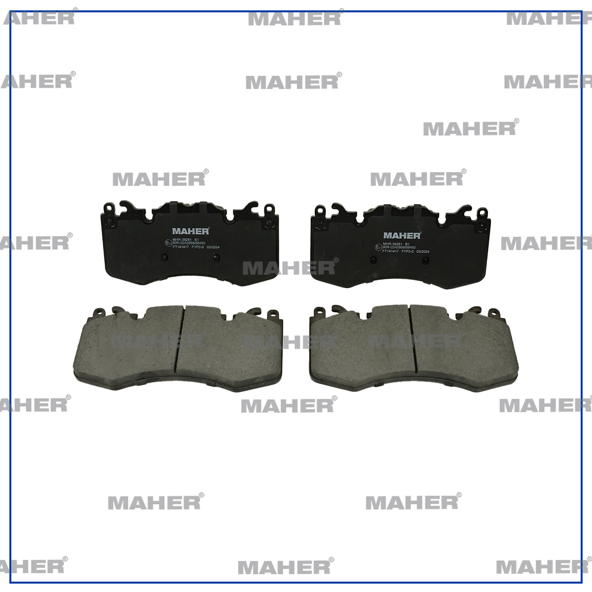 Land Rover Range Fren Balata Dıscovery Iıı-ıv Sport .0td4- . D . D . OEM LR016684 Land Rover Range Fren Balata Dıscovery Iıı-ıv Sport .0td4- . D . D . OEM LR016684